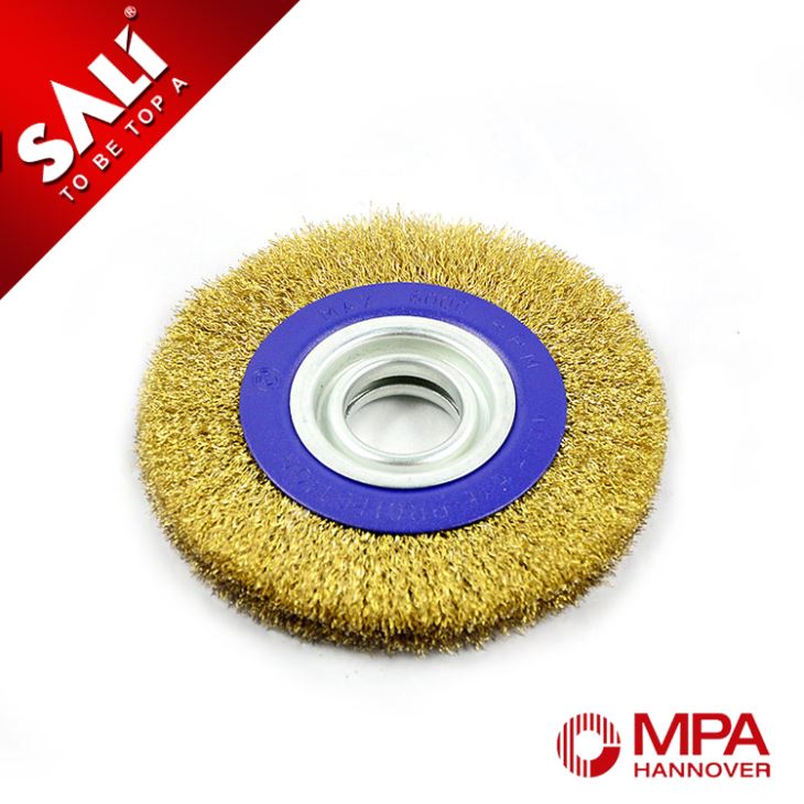 Fresh Material Circular Wide Wire Brush Machine For Polishing
